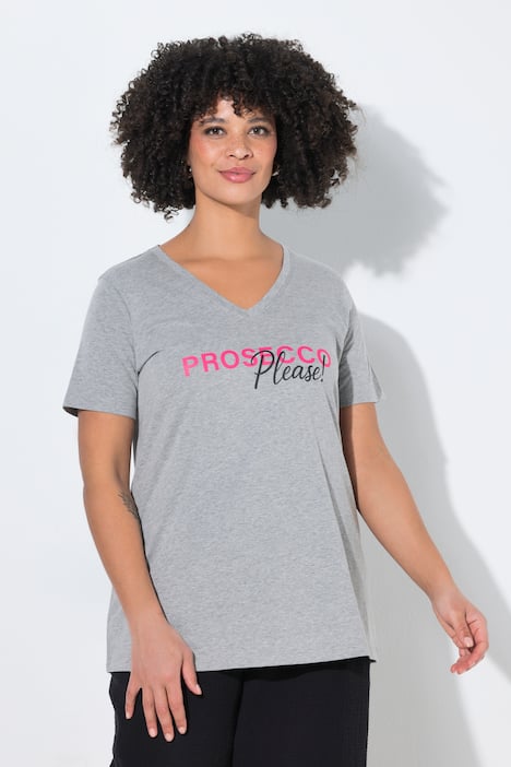 T-Shirt, bequeme Passform, Prosecco Please