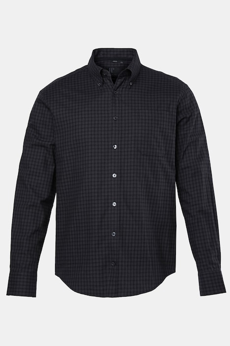 Karohemd, Langarm, Modern Fit, Flanell, Buttondown-Kragen, bis 8 XL
