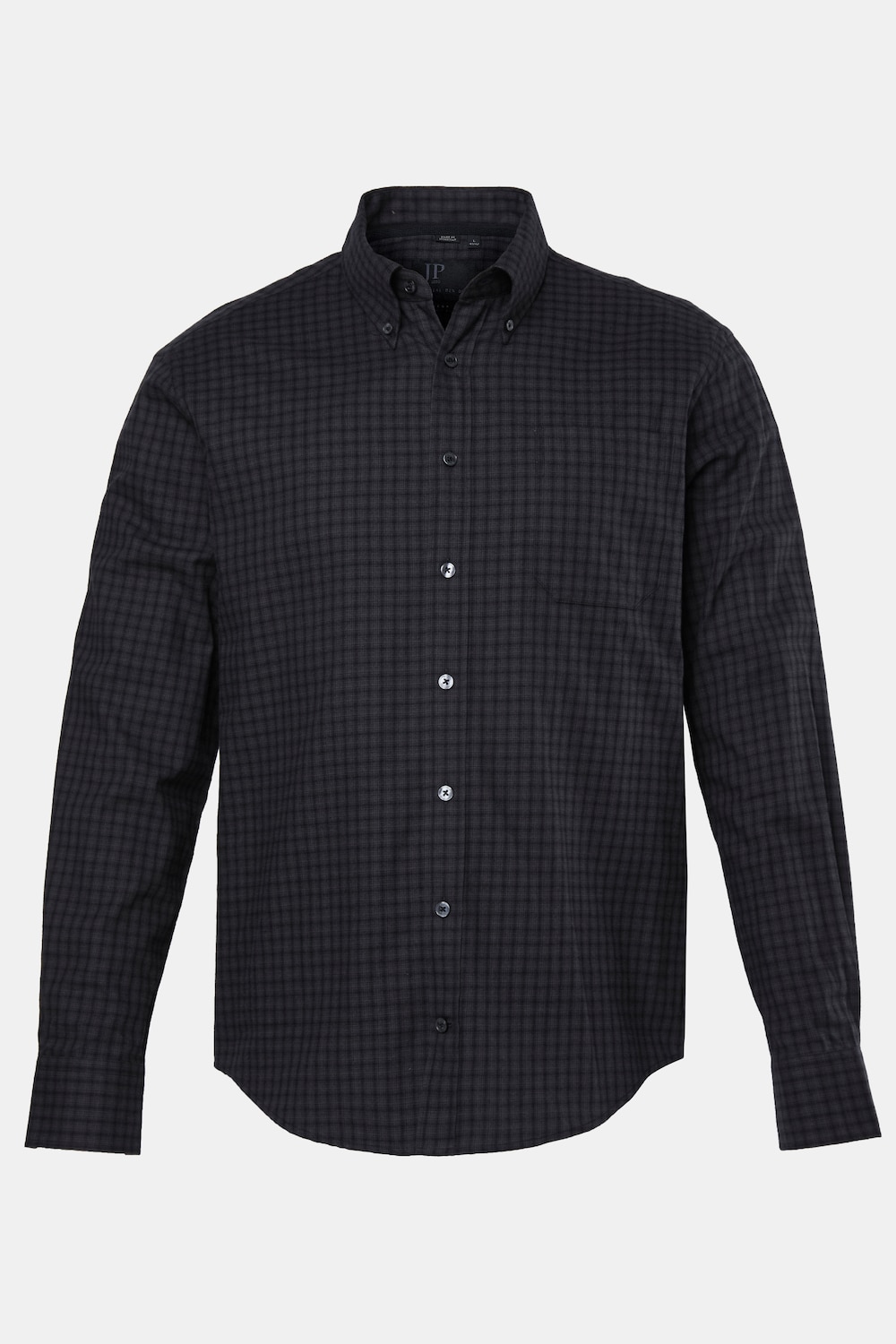 Karohemd, Langarm, Modern Fit, Flanell, Buttondown-Kragen, bis 8 XL