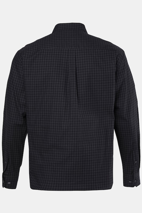 Karohemd, Langarm, Modern Fit, Flanell, Buttondown-Kragen, bis 8 XL