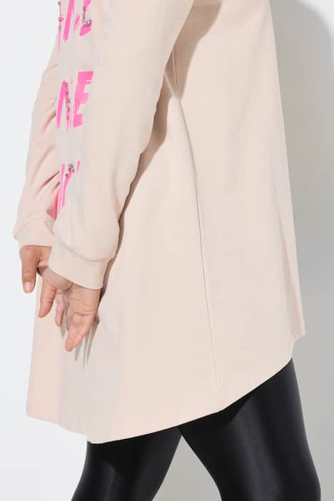 Sweatshirt, langere A-lijn, DANCE-rugprint