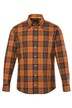 Kostkovaná košile, dlouhé rukávy, moderní střih, přehnutý košilový límec s knoflíky, do vel. 8XL