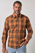 Chemise à carreaux, manches longues et col à pointes boutonnées (boutons dissimulés), coupe Modern Fit - jusqu'au 8 XL