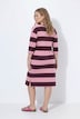 Sweatkleid, Streifen, Rundhals, 3/4-Arm, Biobaumwolle