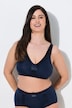 Soft-BH, Jacquard, ohne Bügel, Softcups, Cup B - F