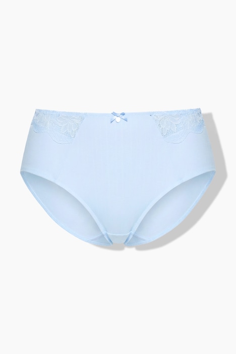 Midislip, Jacquard, seitliche Spitze