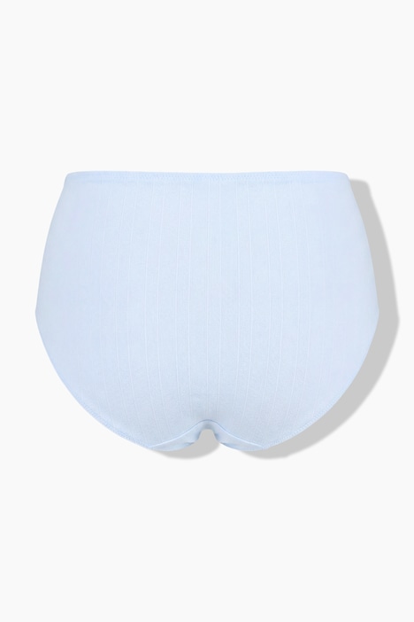 Midislip, Jacquard, seitliche Spitze