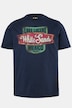 T-Shirt, Halbarm, Vintage Look, Brustprint, bis 8 XL