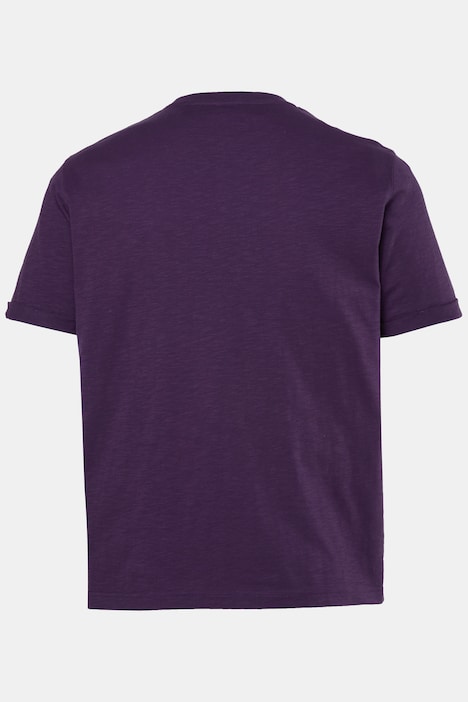 T-Shirt, Halbarm, Brustprint, bis 8 XL