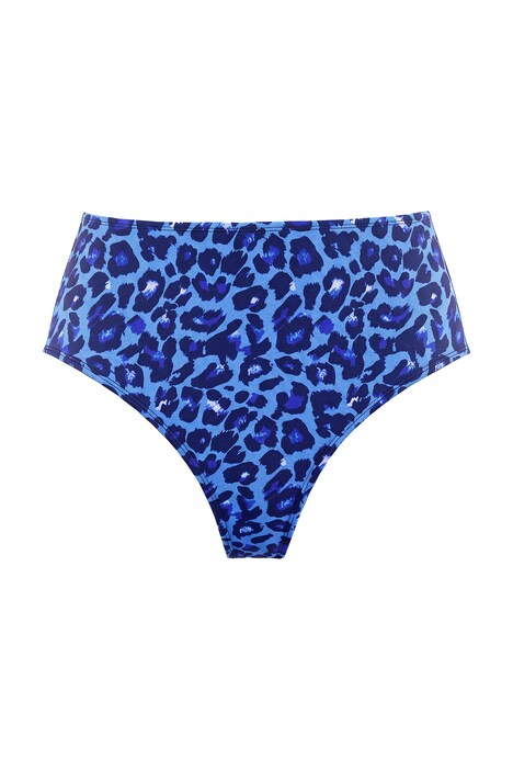 Bikiny, leopardí vzor, vysoký pas, tvarující