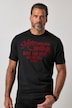 T-Shirt, Halbarm, Brustprint, bis 8 XL