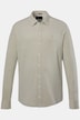 Piqué-Hemd, Langarm, Modern Fit, Buttondown-Kragen, bis 8 XL