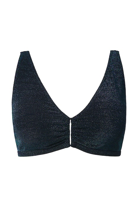 Horní díl bikin, třpytivý efekt, měkké košíčky, dekorativní prsten