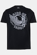 T-Shirt, Halbarm, Brustprint, bis 8 XL