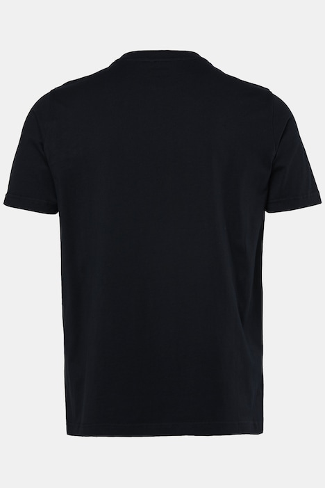 T-Shirt, Halbarm, Brustprint, bis 8 XL