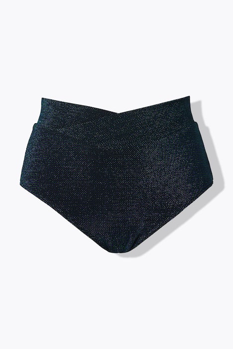 Bikini Slip, Drapierung, Glitzereffekt