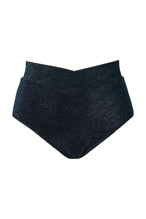 Bikinové kalhotky, nabíraný, třpytivý efekt