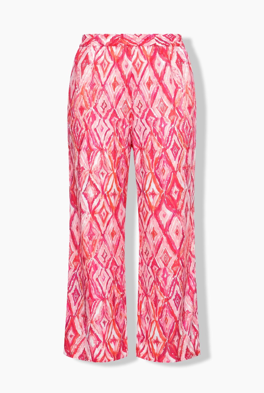 Stora storlekar Byxa, Dam, rosa, storlek: 50, Polyester, Angel of Style