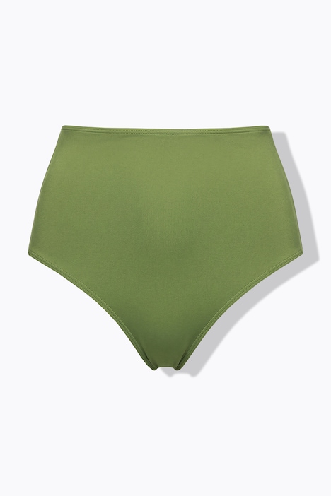 Slip de bikini, braguitas, estampado, cintura alta, moldeador