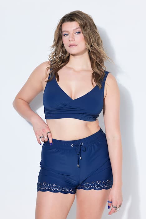 Bikini, Zweiteiler, drapierte Büste, Softcups