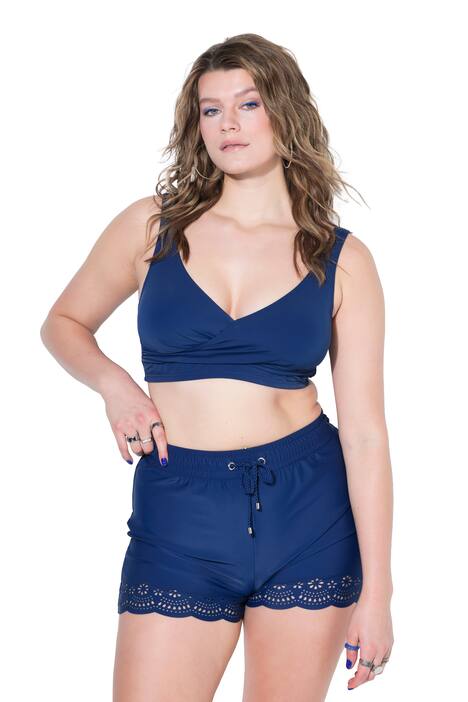 Bikini, dvojdílné, nařasená horní část, měkké košíčky