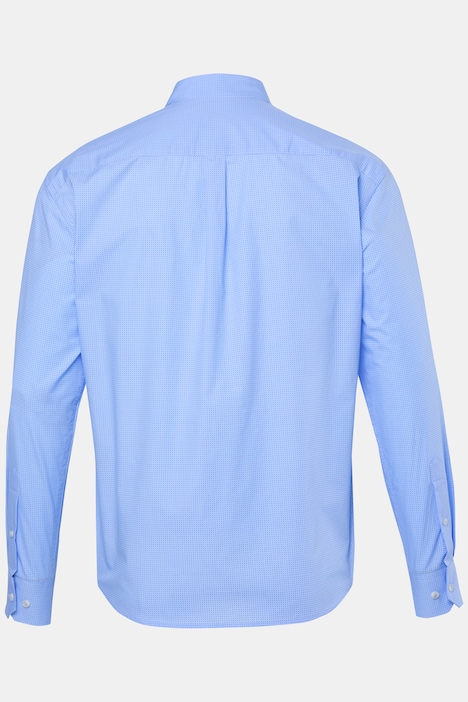 Košile, dlouhé rukávy, moderní střih, celoplošný potisk, přehnutý košilový límec s knoflíky, do velikosti 8XL