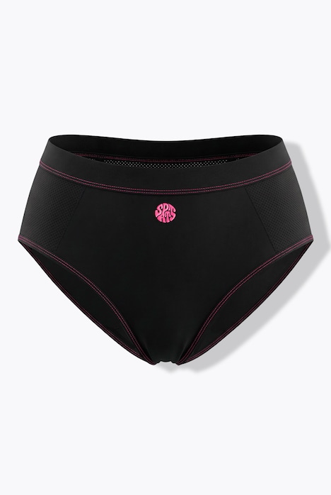 Midi-slip, voor sport, ademende mesh inzetstukken