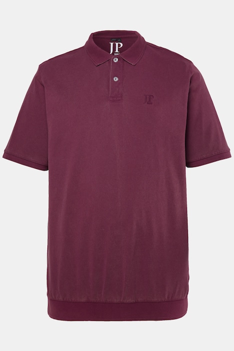 Poloshirt, Buik-Fit, piqué, korte mouwen, vintage look, XXL tot 8XL