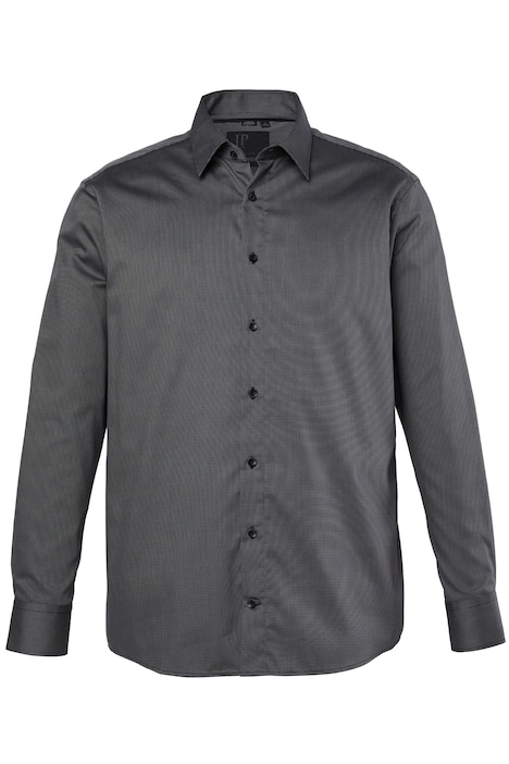 Košile, business, dlouhé rukávy, komfortní střih, bez žehlení, celoplošný potisk, do vel. 8XL
