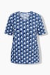 T-Shirt, bedruckt, Classic, V-Ausschnitt, Halbarm