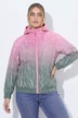 Funktionsjacke, Farbverlauf, Kapuze, wasserabweisend