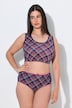 2 Pack Eco Cotton Bralettes- Argyle