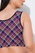 2 Pack Eco Cotton Bralettes- Argyle