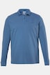 Polo en piqué, manches longues et style vintage - jusqu'au 8 XL