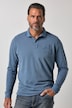 Polo en piqué, manches longues et style vintage - jusqu'au 8 XL