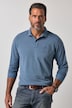 Polo en piqué, manches longues et style vintage - jusqu'au 8 XL