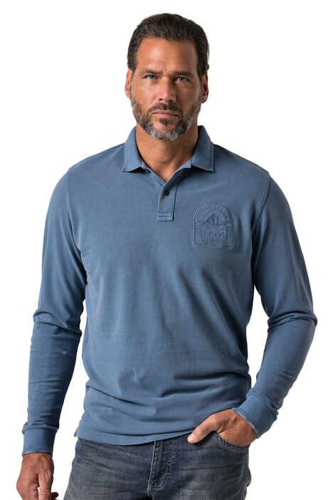 Polotričko, Piqué materiál, dlouhé rukávy, vintage look, až do velikosti 8XL