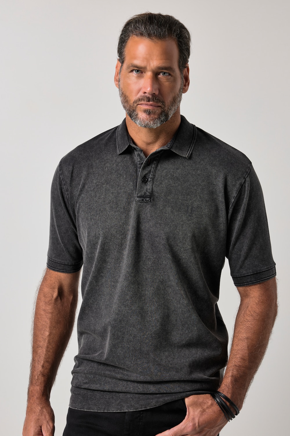 Poloshirt FLEXNAMIC®, Bauchfit, Piqué, Halbarm, XXL bis 8 XL