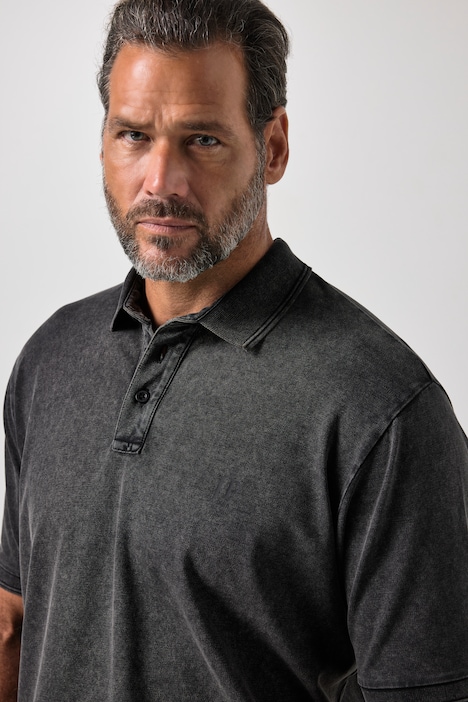 Poloshirt FLEXNAMIC®, Bauchfit, Piqué, Halbarm, XXL bis 8 XL