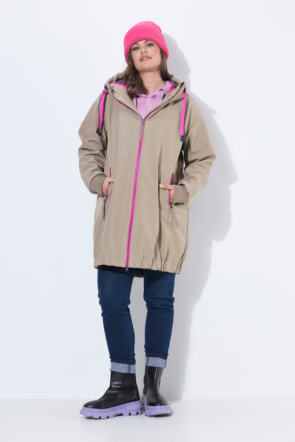 Softshell-Jacke, Kapuze