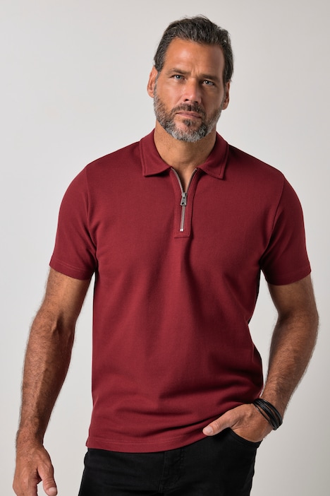 Koszulka polo, rękaw 1/2, pika, zamek błyskawiczny, do rozm. 8 XL