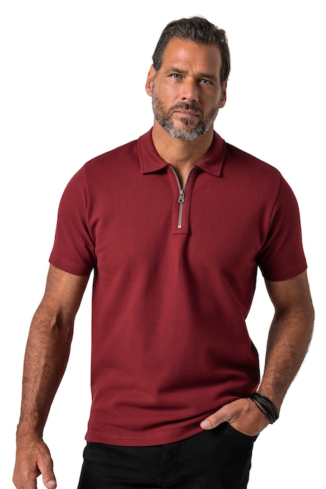 Polokošile, polo rukávy, piké, zip, do vel. 8 XL