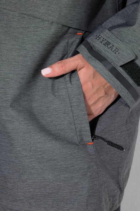 HYPRAR ZipIn-Funktionsjacke, wasserdicht, Kapuze