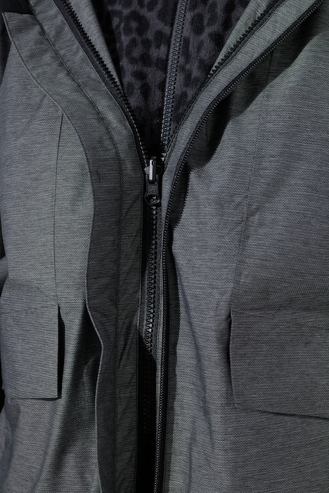 HYPRAR ZipIn-Funktionsjacke, wasserdicht, Kapuze