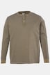 Henley, Langarm, Knopfleiste, Vintage Look, bis 8 XL