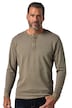 Henley, dlouhý rukáv, zapínání na knoflíky, vintage styl, až 8 XL
