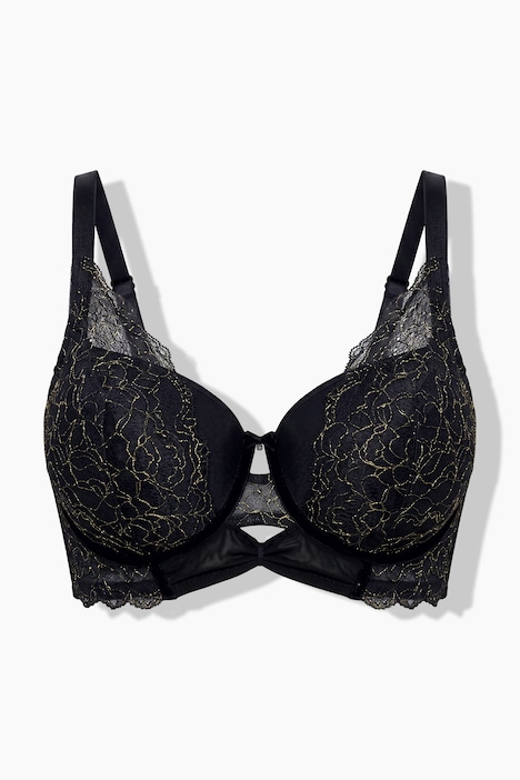 TruYou Bügel-BH Longline, Punkte Mesh