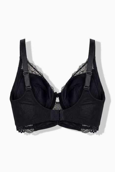 TruYou Bügel-BH Longline, Punkte Mesh