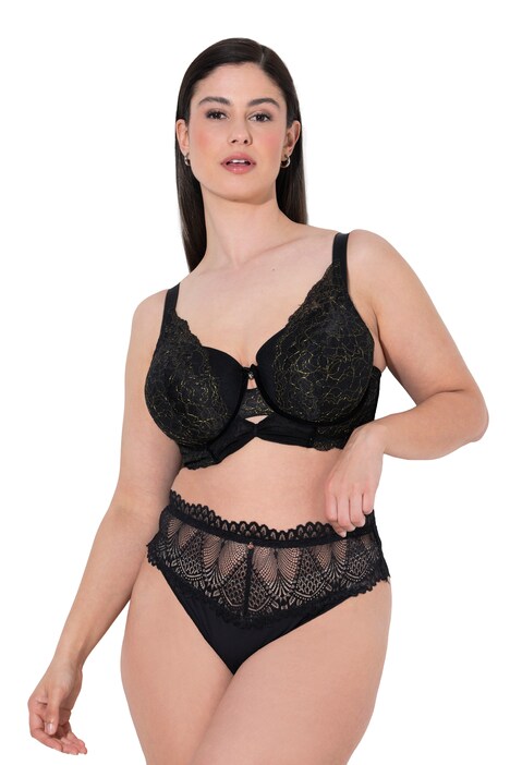 TruYou Bügel-BH Longline, Punkte Mesh
