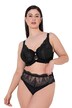 TruYou Bügel-BH Longline, Punkte Mesh